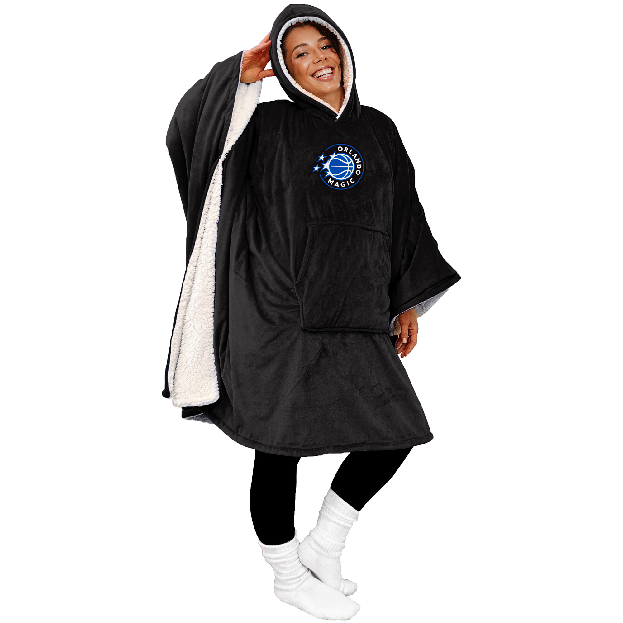 Pegasus Orlando Magic Team 50" x 70" Bloncho Sherpa Fan Cape