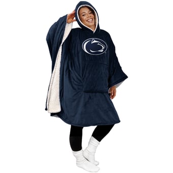 "Pegasus Penn State Nittany Lions Team Color 50"" x 70"" Bloncho Sherpa Fan Cape"