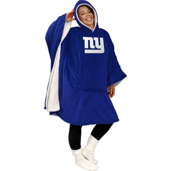 "Pegasus New York Giants Team Color 50"" x 70"" Bloncho Sherpa Fan Cape"