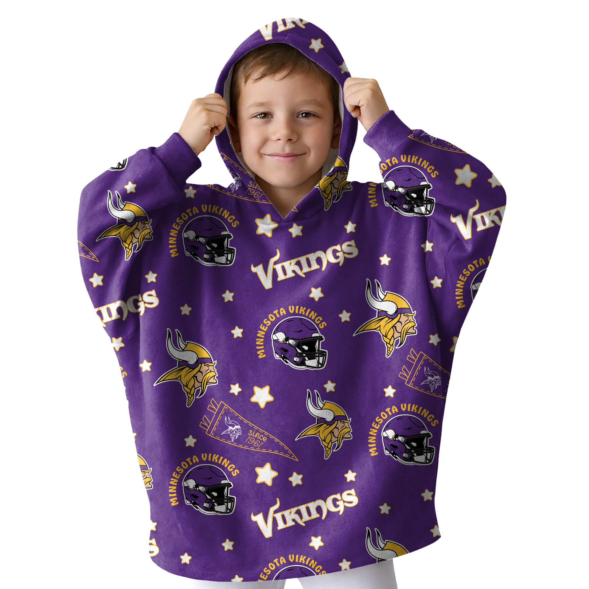 Pegasus Minnesota Vikings Victory Pennant Ultra Soft Youth Fan Cape