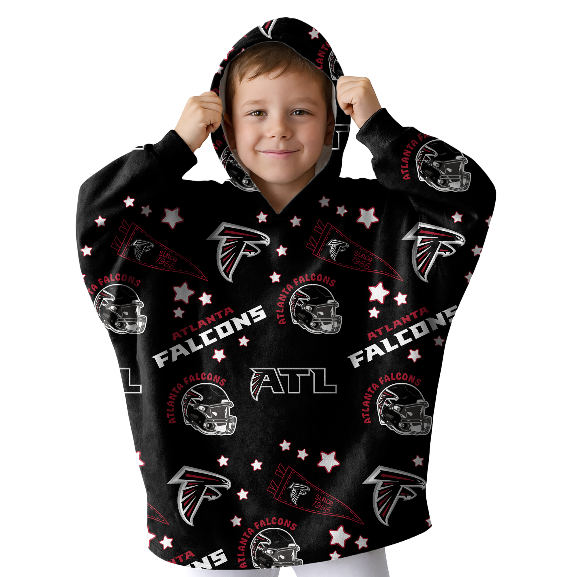 Pegasus Atlanta Falcons Victory Pennant Ultra Soft Youth Fan Cape