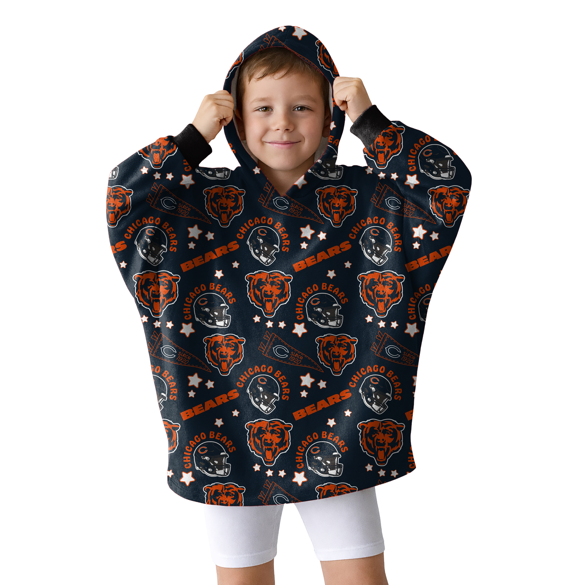 Pegasus Chicago Bears Victory Pennant Ultra Soft Youth Fan Cape