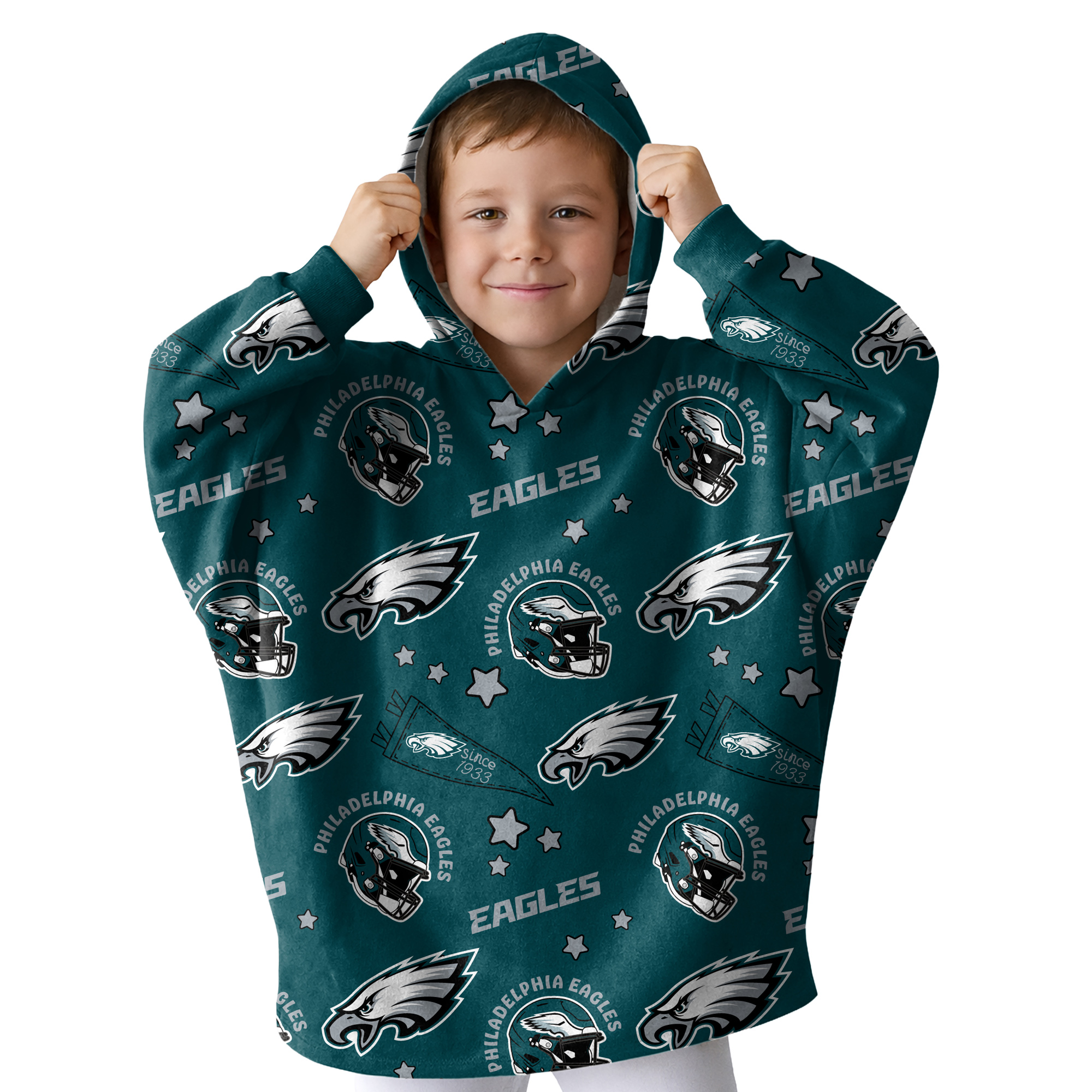 Pegasus Philadelphia Eagles Victory Pennant Ultra Soft Youth Fan Cape