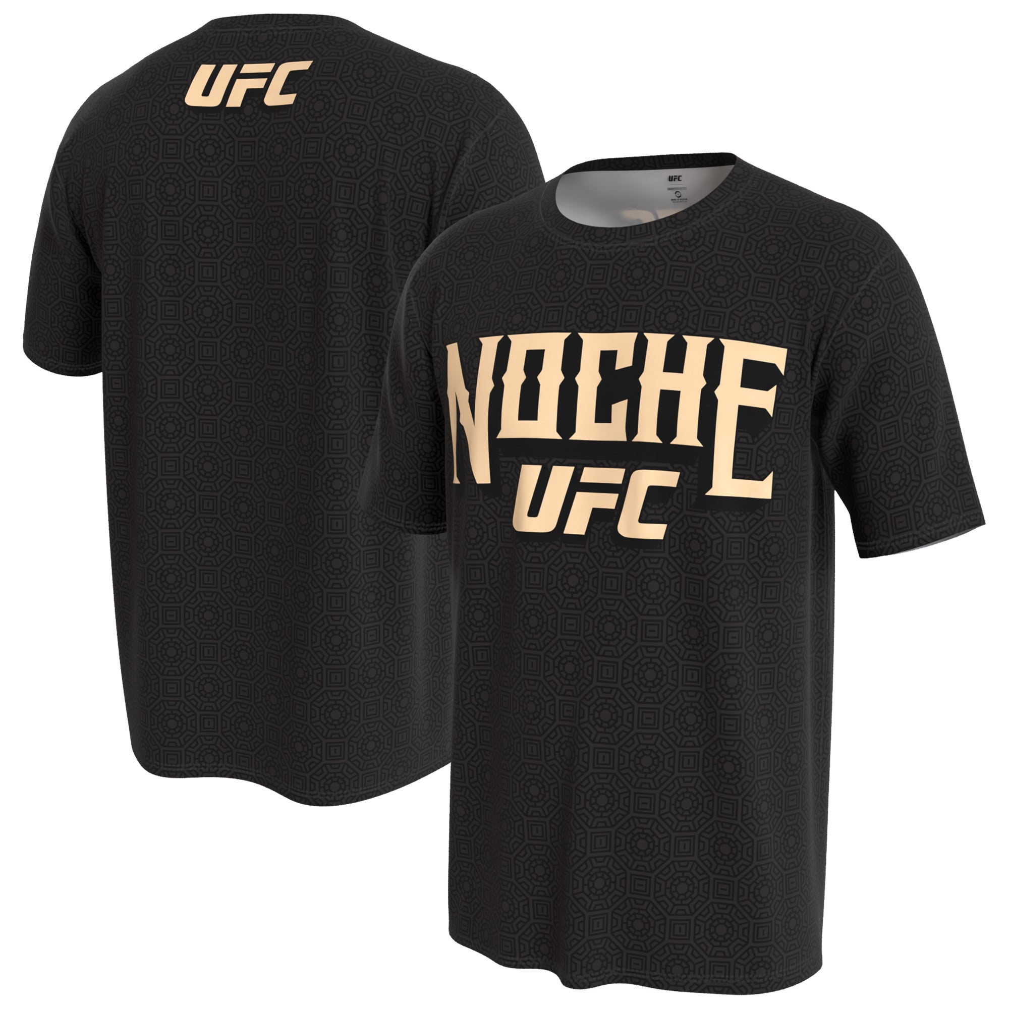 Men's ProSphere Black UFC Noche 2026 T-Shirt
