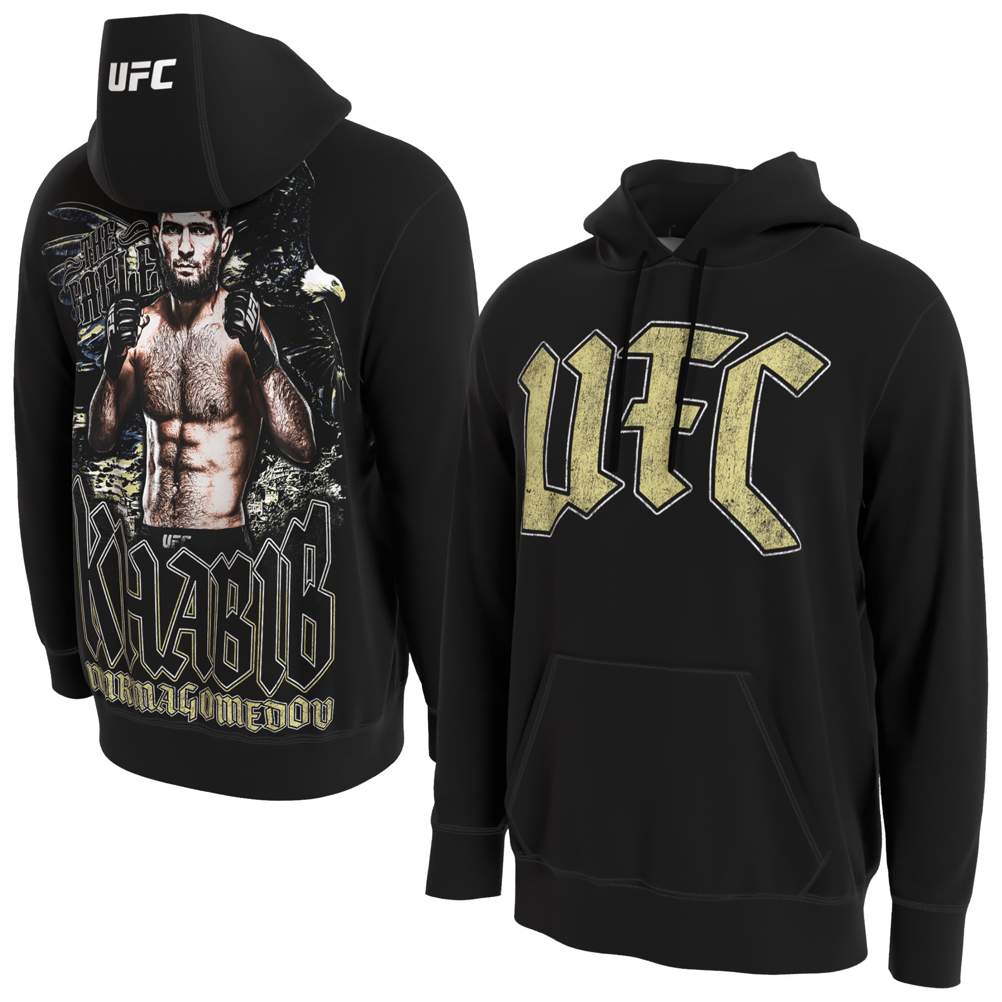 Men's ProSphere  Black Khabib Nurmagomedov Hoodie