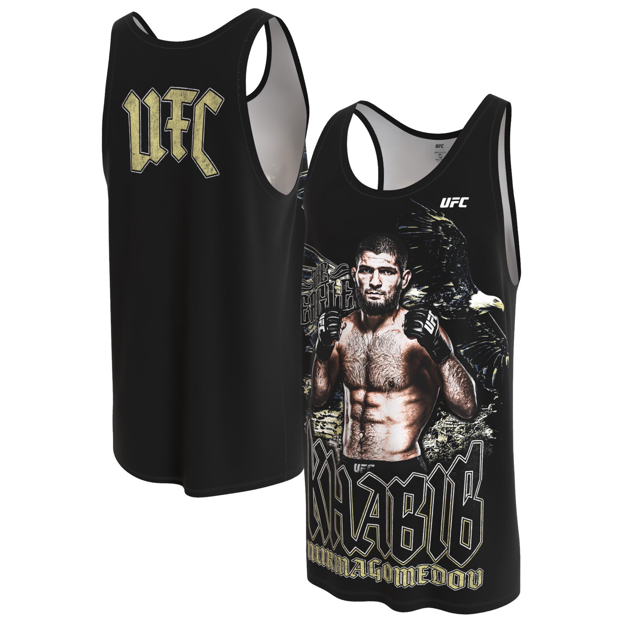 Men's ProSphere Black Khabib Nurmagomedov Tank Top