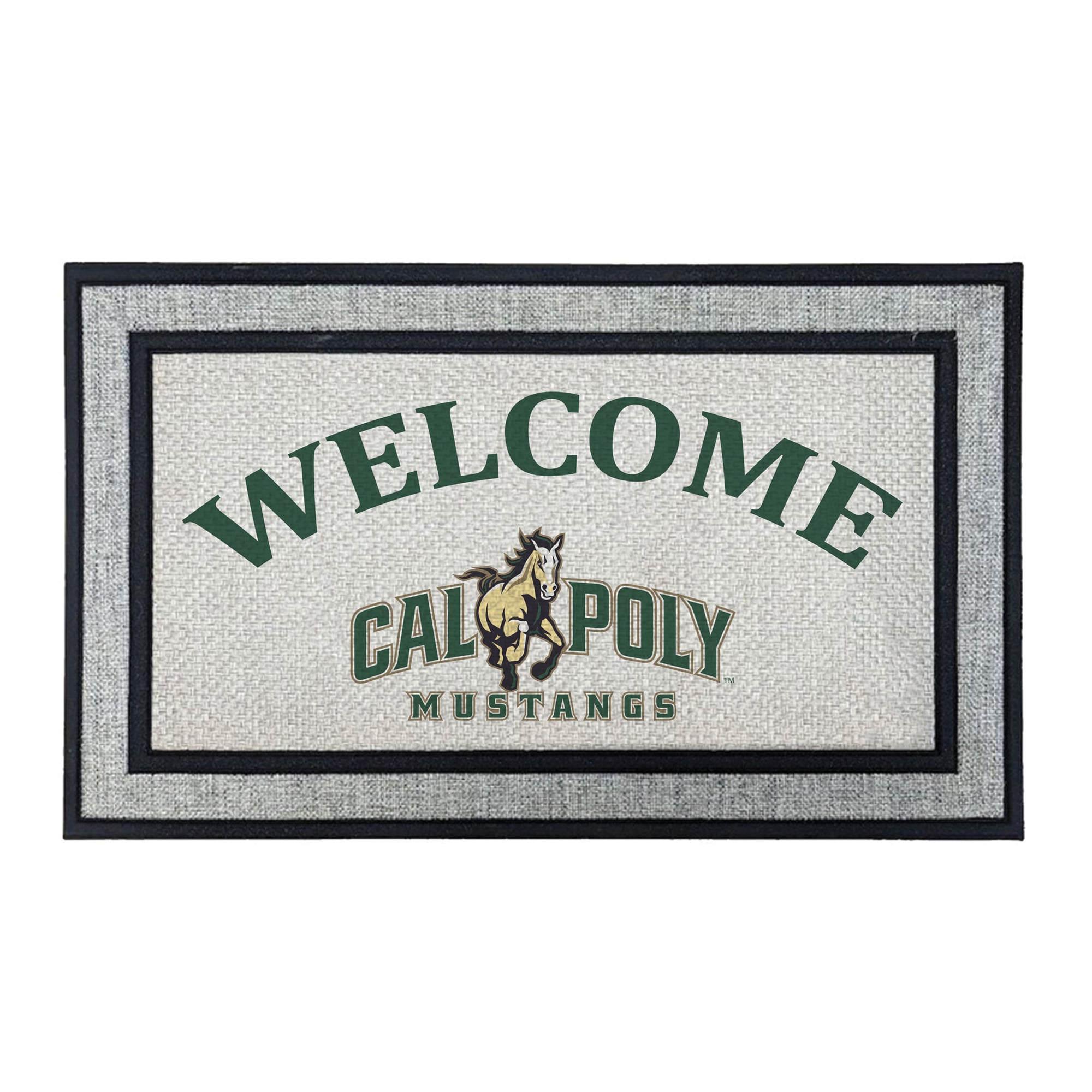 Jardine Cal Poly Mustangs 18" x 30" Welcome Doormat