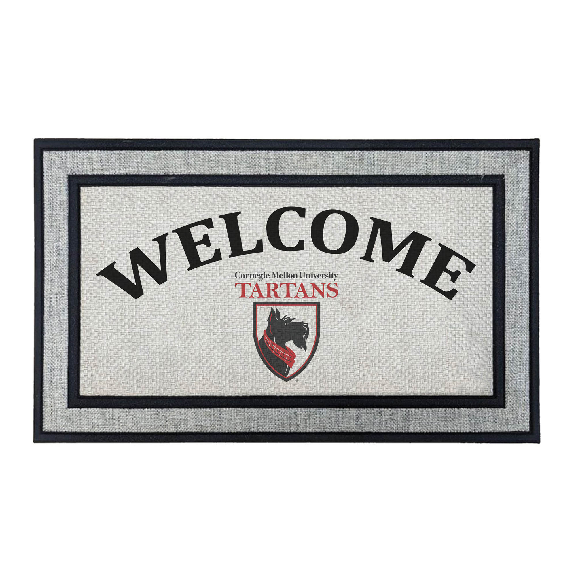 Jardine Carnegie Mellon Tartans 18" x 30" Welcome Doormat