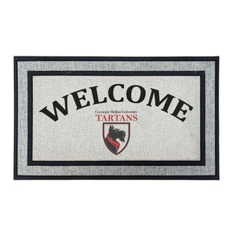 Jardine Carnegie Mellon Tartans 18" x 30" Welcome Doormat
