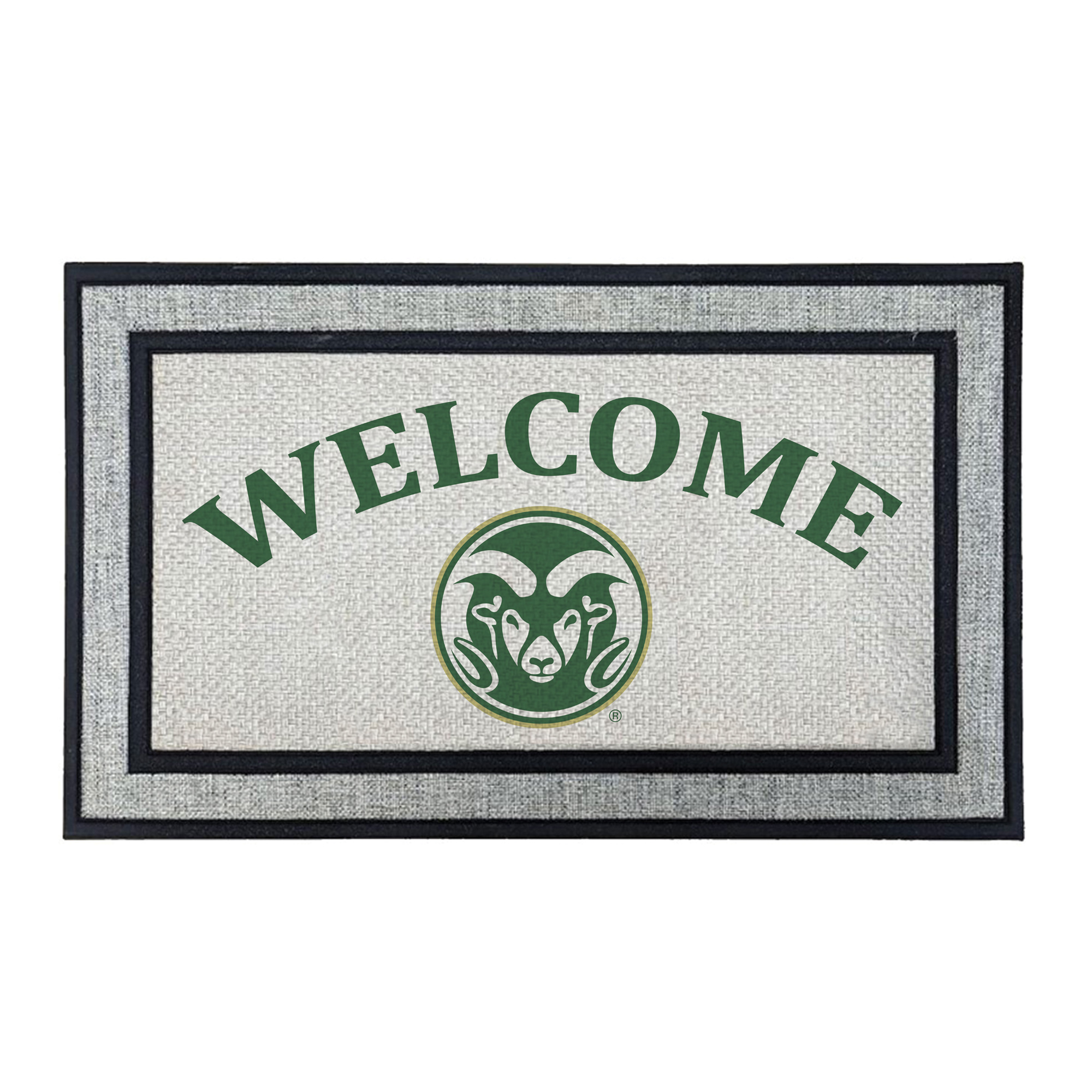 Jardine Colorado State Rams 18" x 30" Welcome Doormat