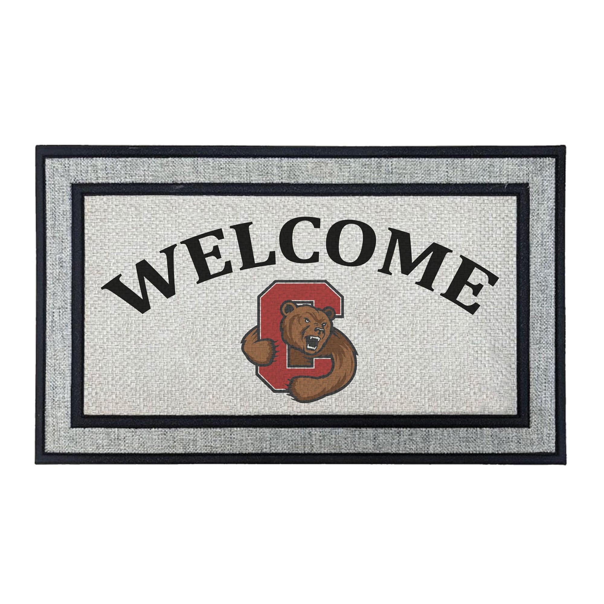 Jardine Cornell Big Red 18" x 30" Welcome Doormat