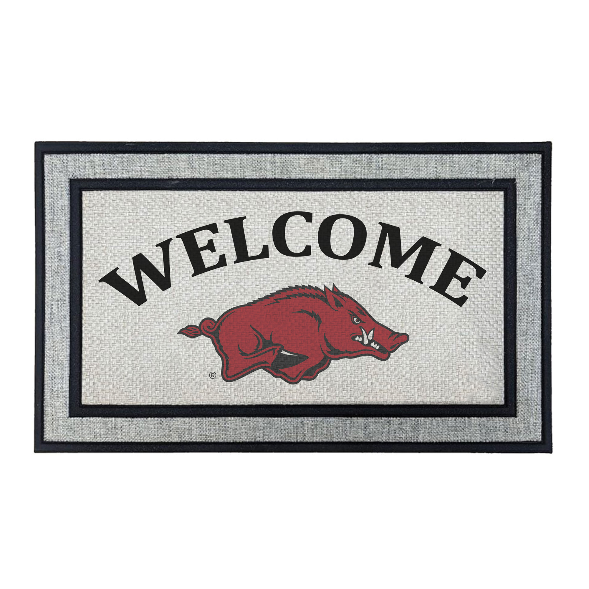 Jardine Arkansas Razorbacks 18" x 30" Welcome Doormat