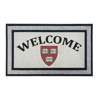 Jardine Harvard Crimson 18" x 30" Welcome Doormat