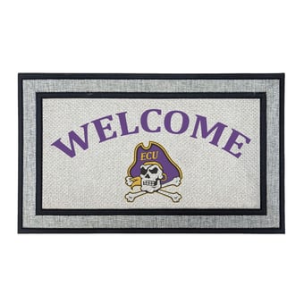 Jardine ECU Pirates 18" x 30" Welcome Doormat