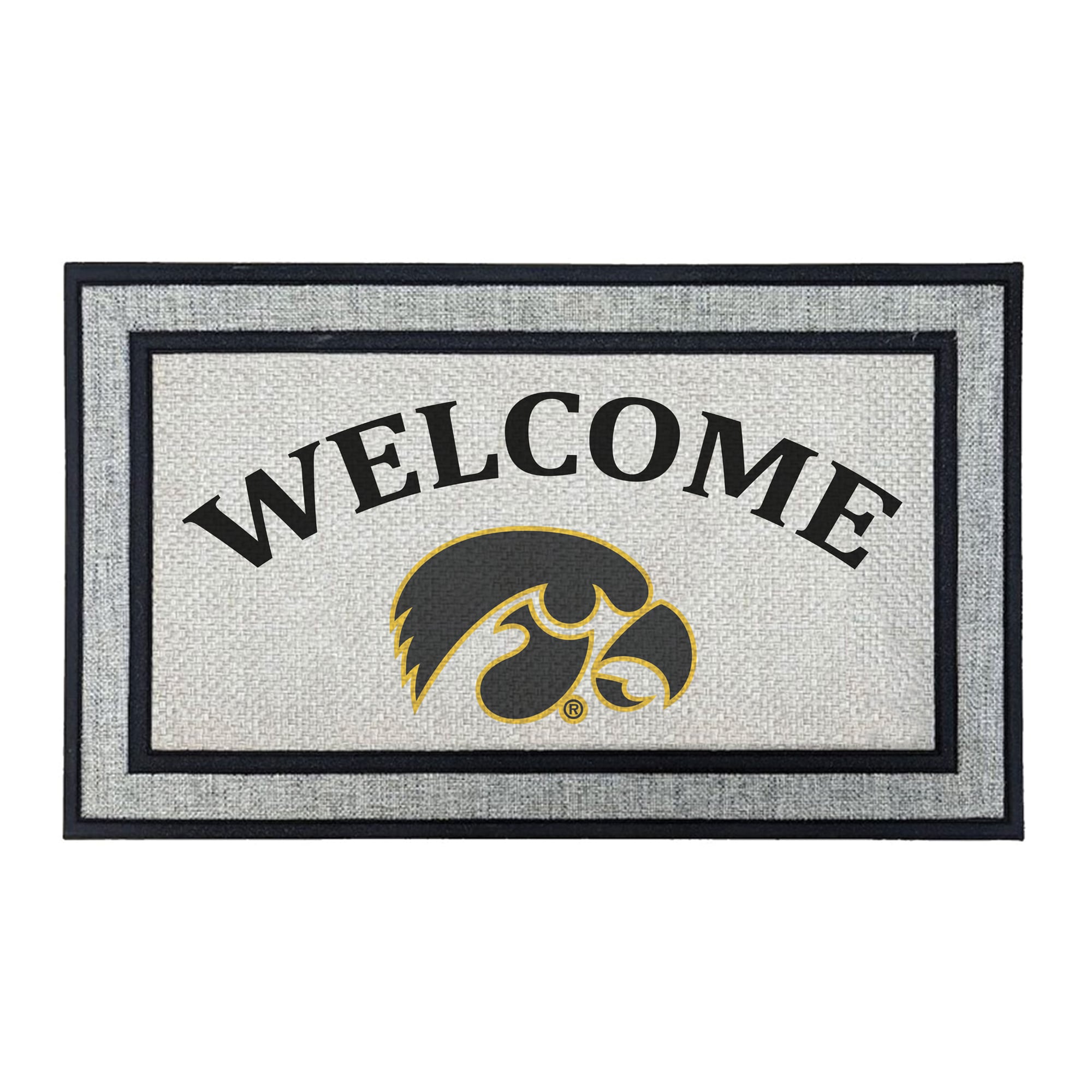 Jardine Iowa Hawkeyes 18" x 30" Welcome Doormat