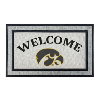 Jardine Iowa Hawkeyes 18" x 30" Welcome Doormat