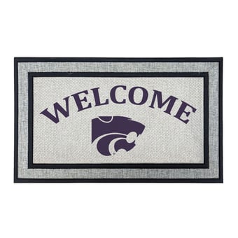 Jardine Kansas State Wildcats 18" x 30" Welcome Doormat