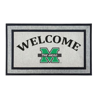 Jardine Marshall Thundering Herd 18" x 30" Welcome Doormat