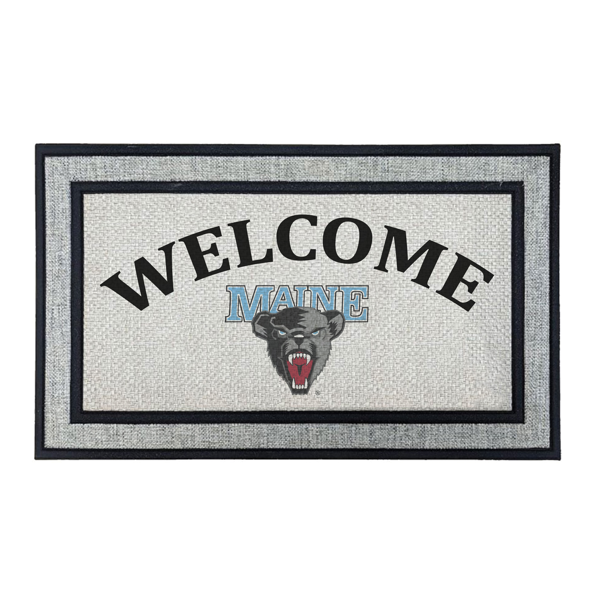 Jardine Maine Black Bears 18" x 30" Welcome Doormat