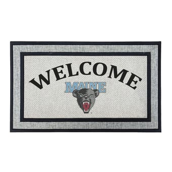 Jardine Maine Black Bears 18" x 30" Welcome Doormat