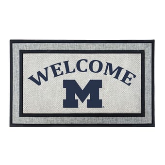 Jardine Michigan Wolverines 18" x 30" Welcome Doormat