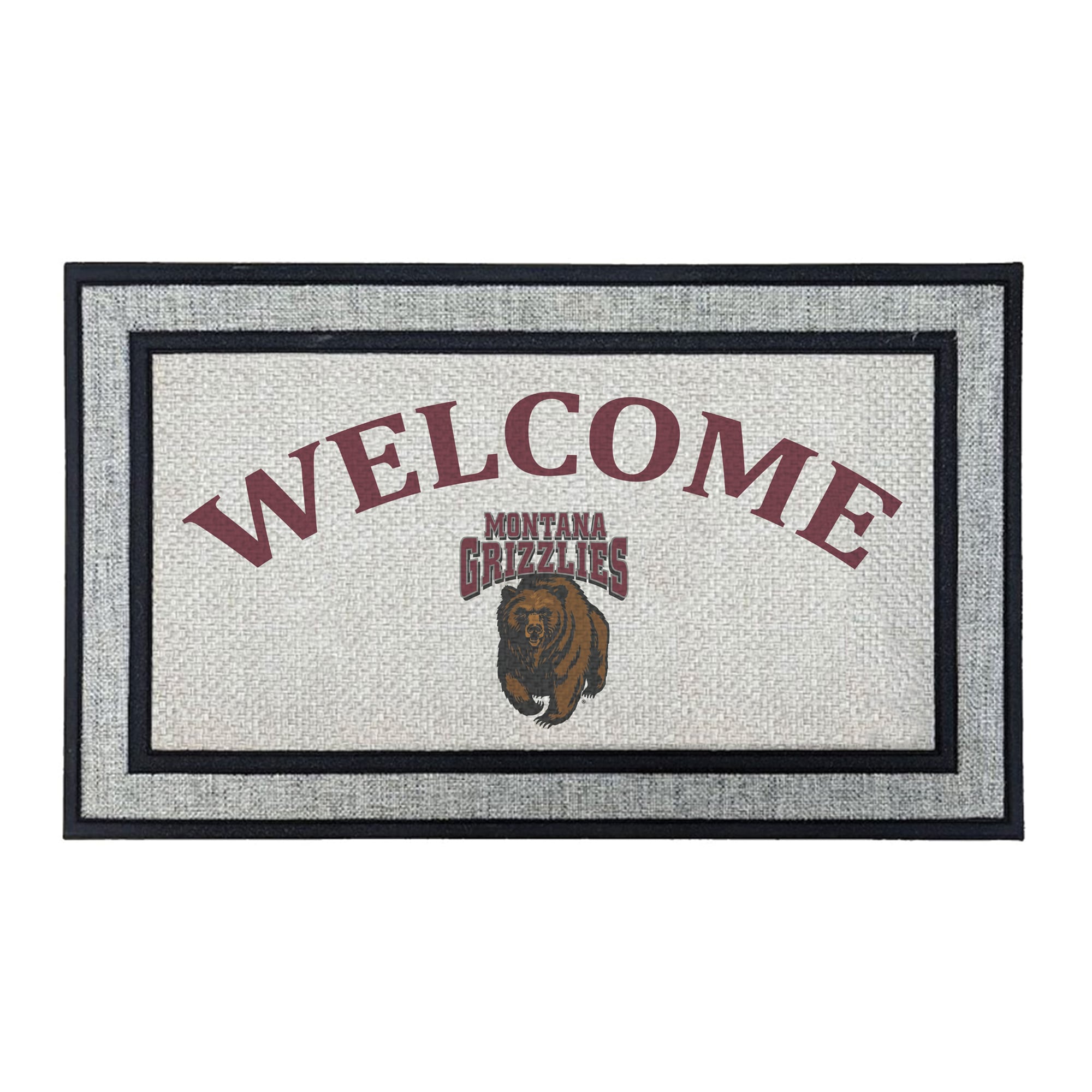 Jardine Montana Grizzlies 18" x 30" Welcome Doormat