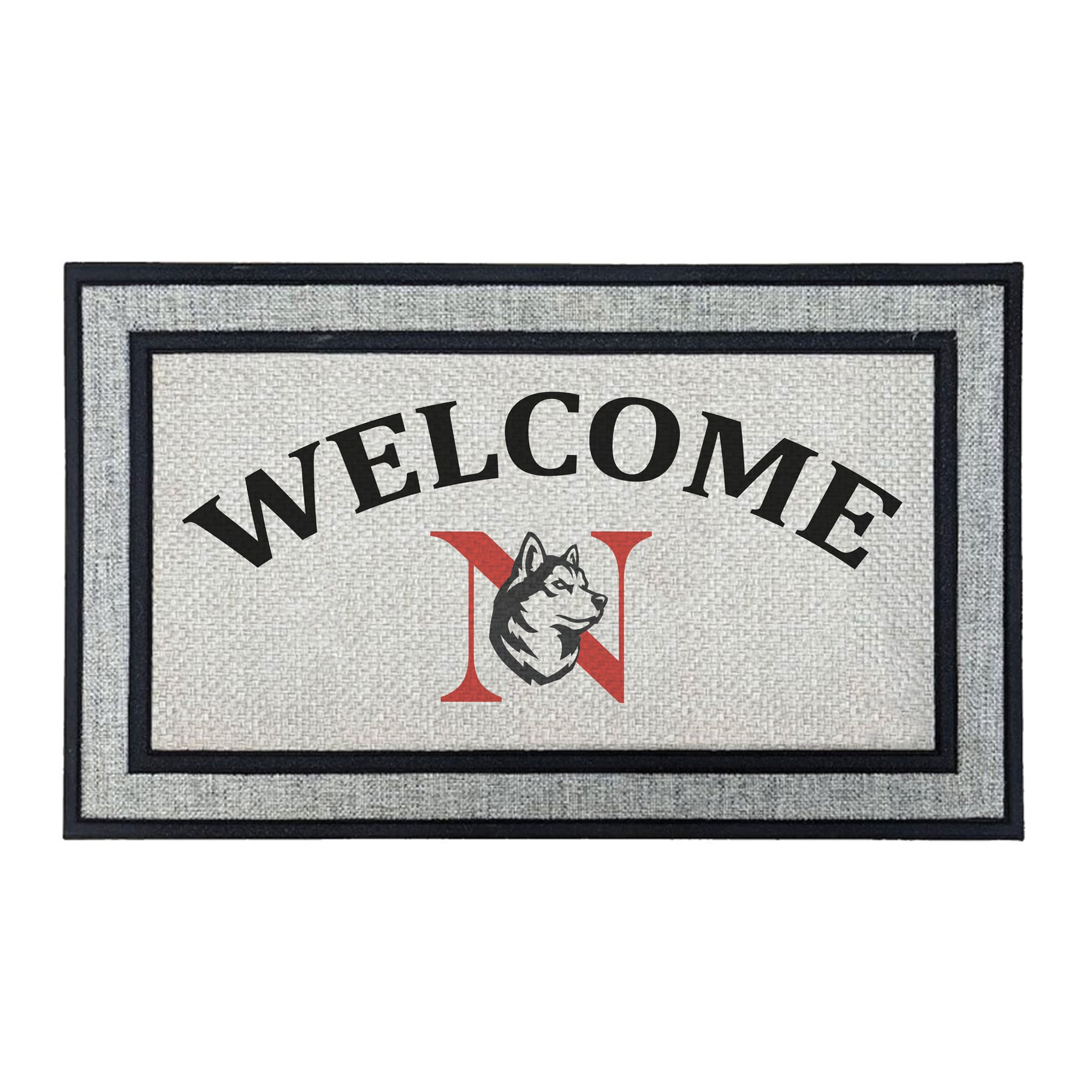 Jardine Northeastern Huskies 18" x 30" Welcome Doormat