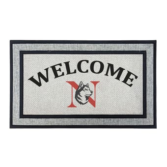 Jardine Northeastern Huskies 18" x 30" Welcome Doormat
