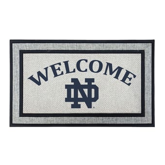 Jardine Notre Dame Fighting Irish 18" x 30" Welcome Doormat