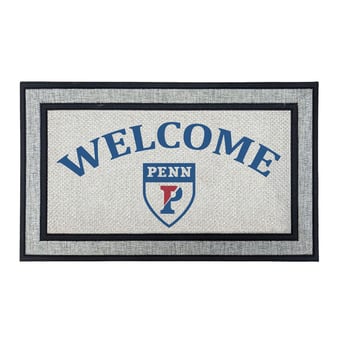 Jardine Pennsylvania Quakers 18" x 30" Welcome Doormat