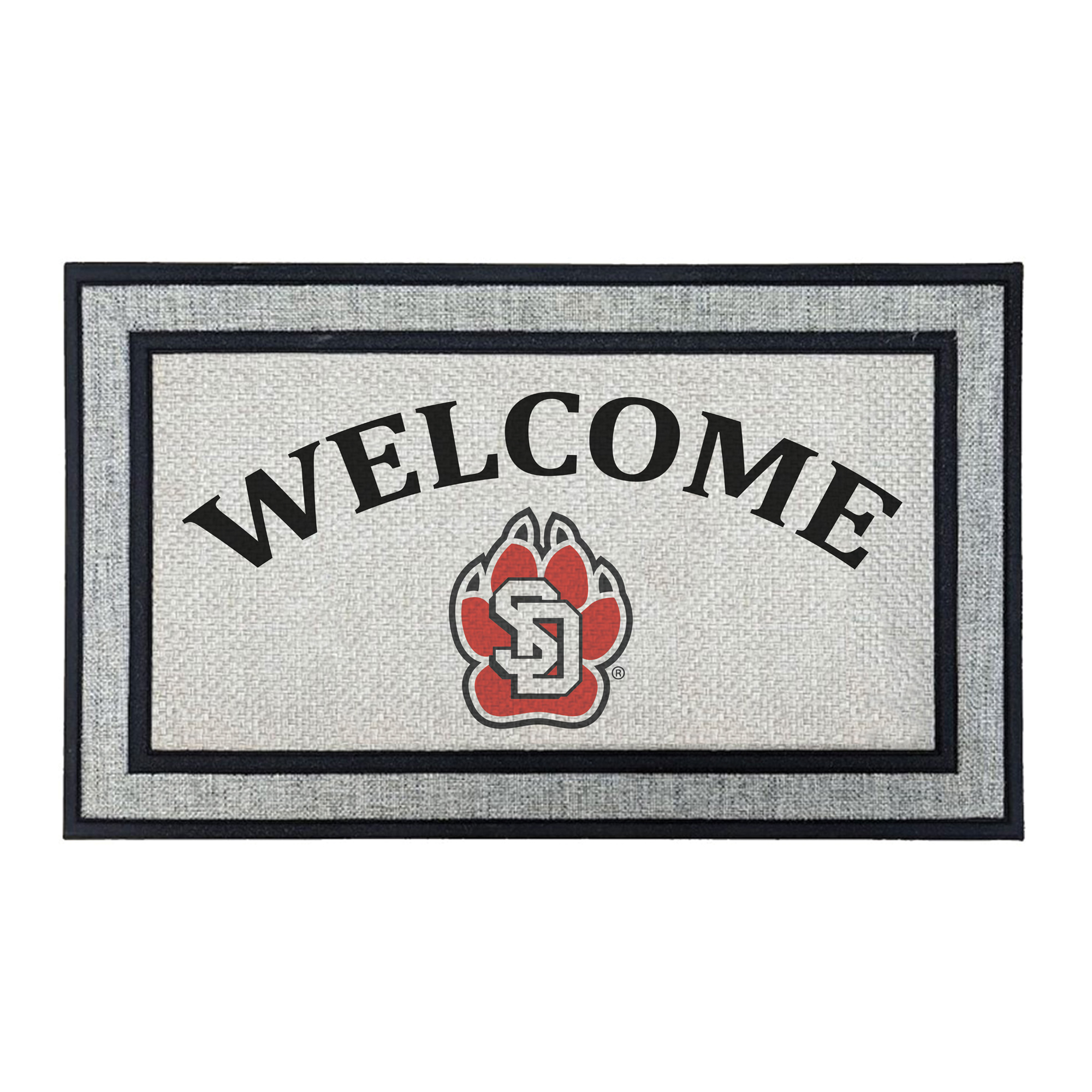 Jardine South Dakota Coyotes 18" x 30" Welcome Doormat