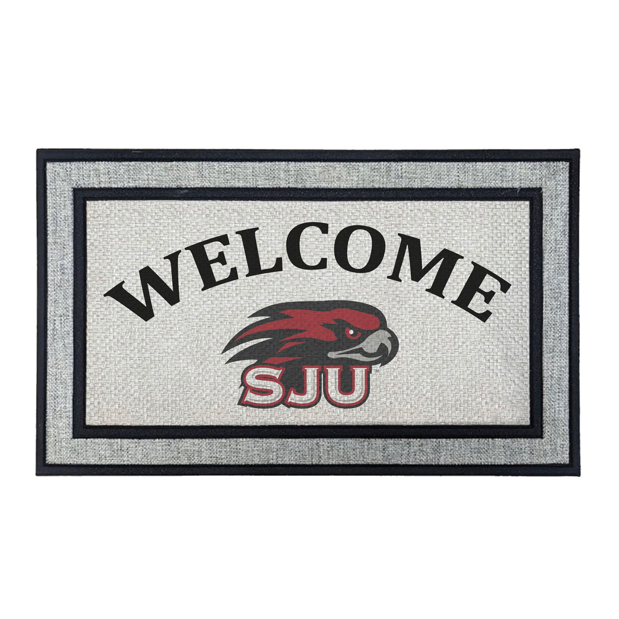 Jardine Saint Joseph's Hawks 18" x 30" Welcome Doormat