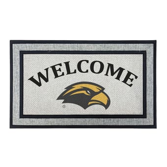 Jardine Southern Miss Golden Eagles 18" x 30" Welcome Doormat
