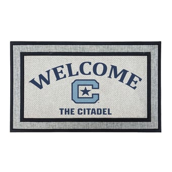 Jardine Citadel Bulldogs 18" x 30" Welcome Doormat