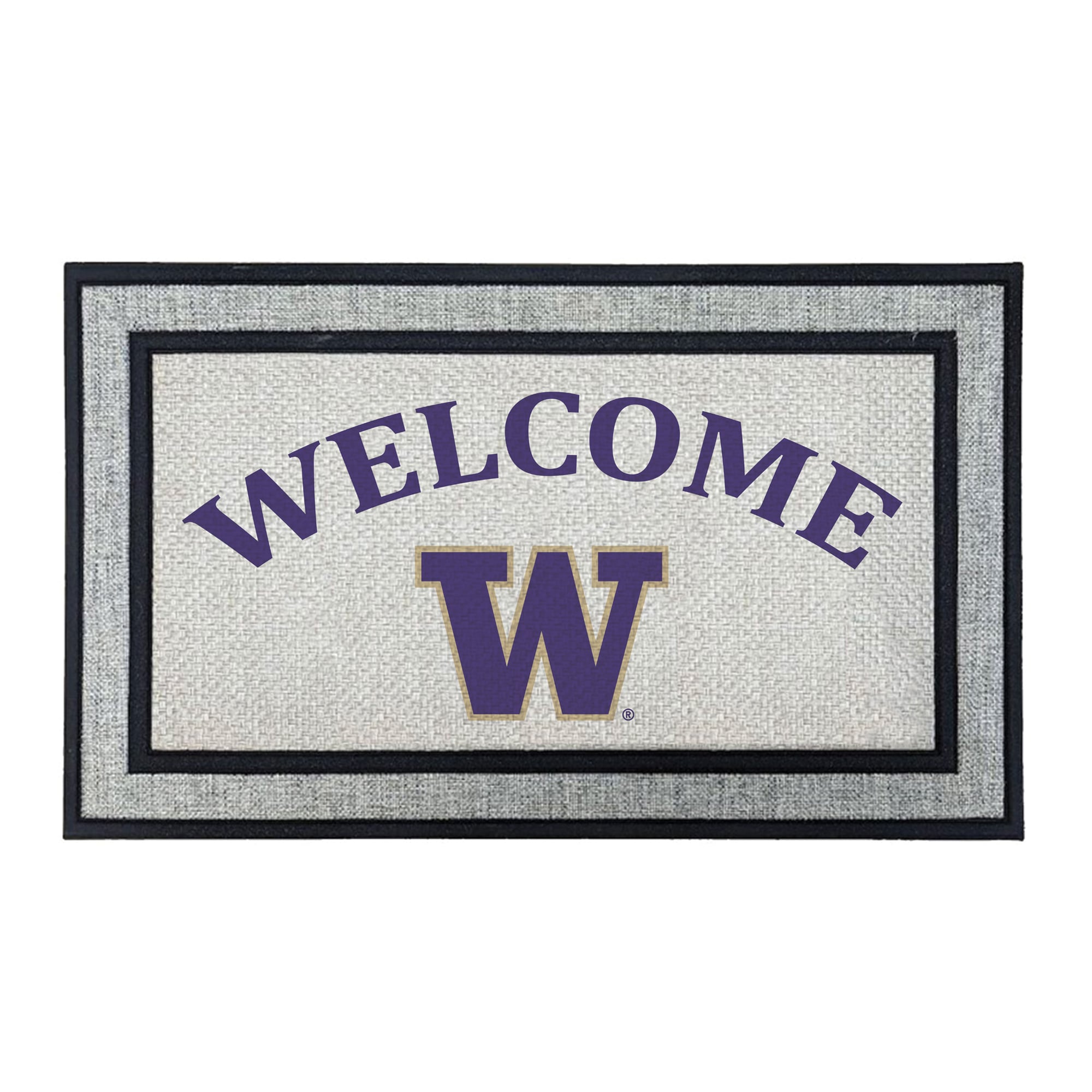 Jardine Washington Huskies 18" x 30" Welcome Doormat