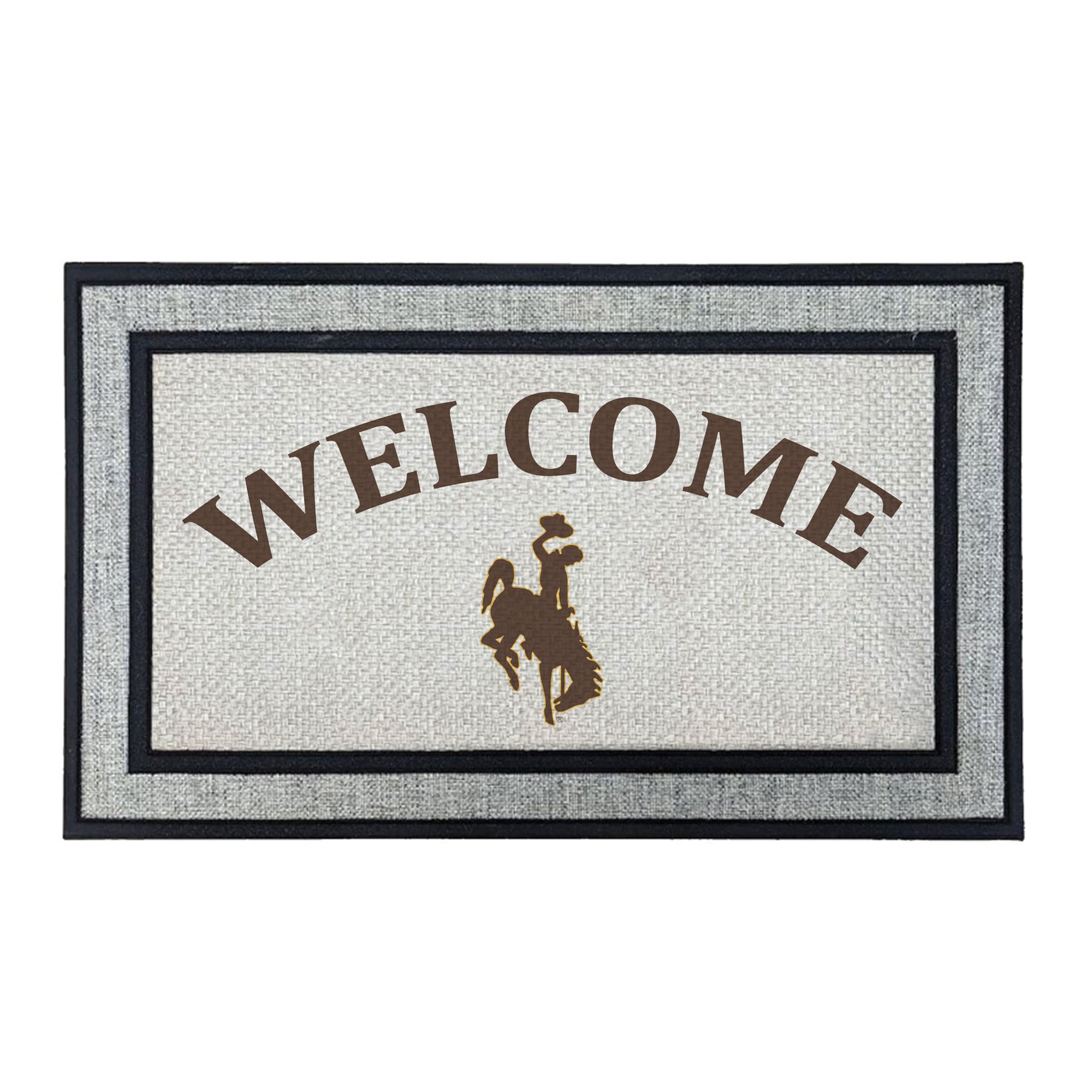 Jardine Wyoming Cowboys 18" x 30" Welcome Doormat