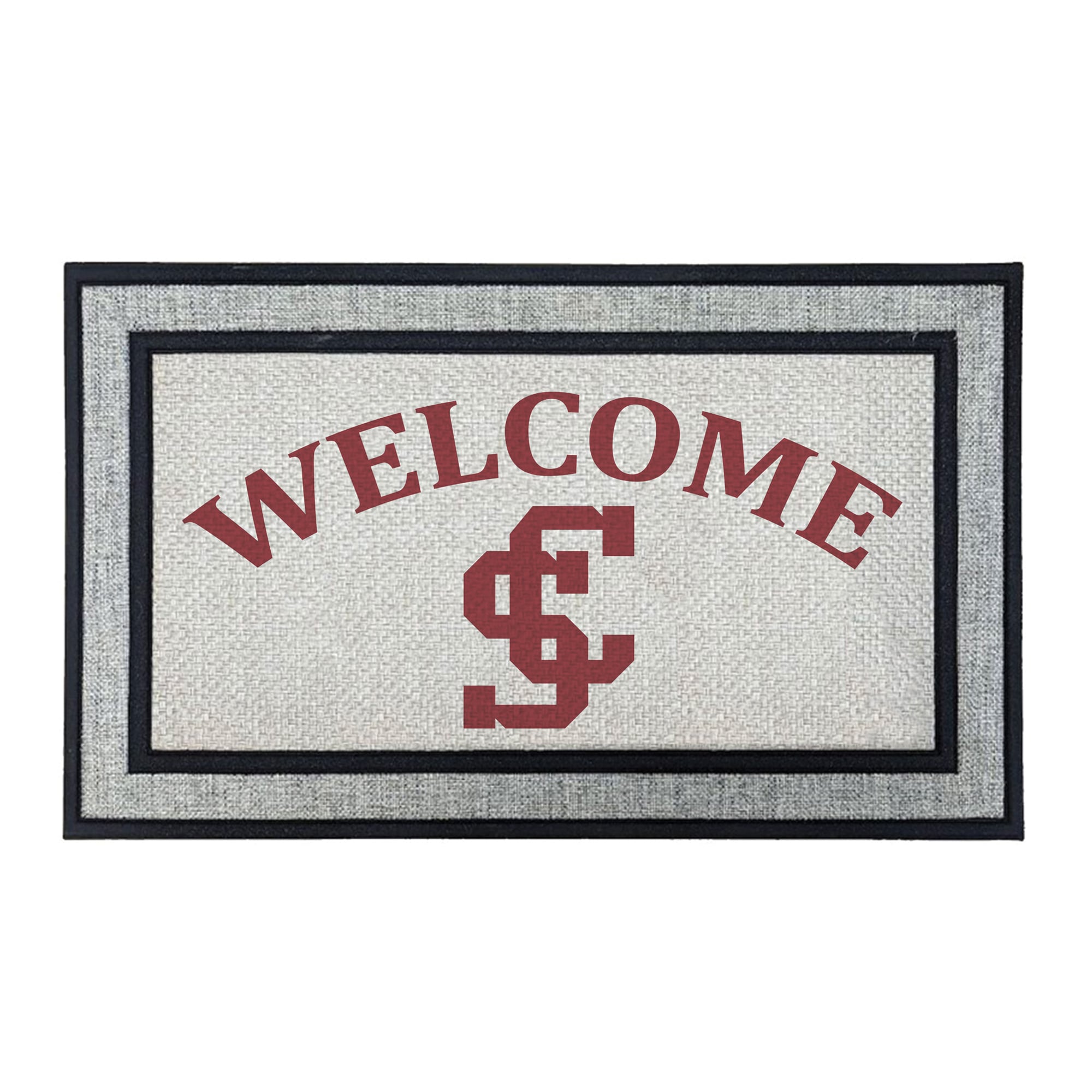 Jardine Santa Clara Broncos 18" x 30" Welcome Doormat