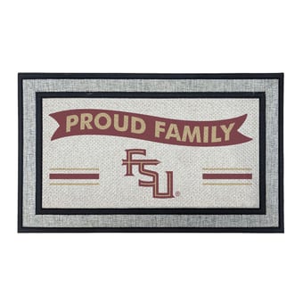 Jardine Florida State Seminoles 18" x 30" Proud Family Doormat