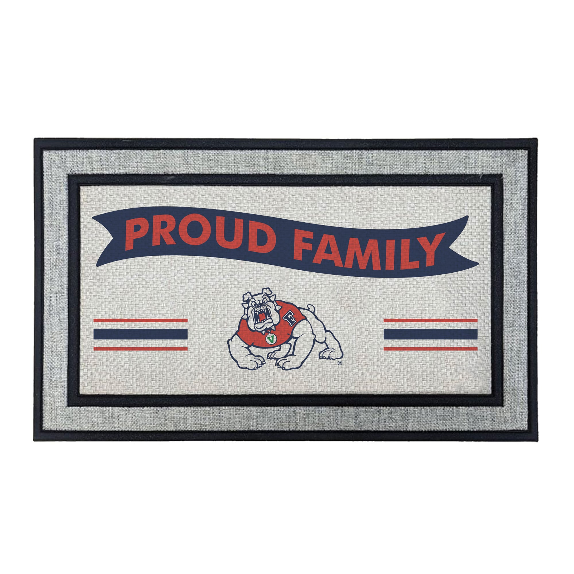Jardine Fresno State Bulldogs 18" x 30" Proud Family Doormat