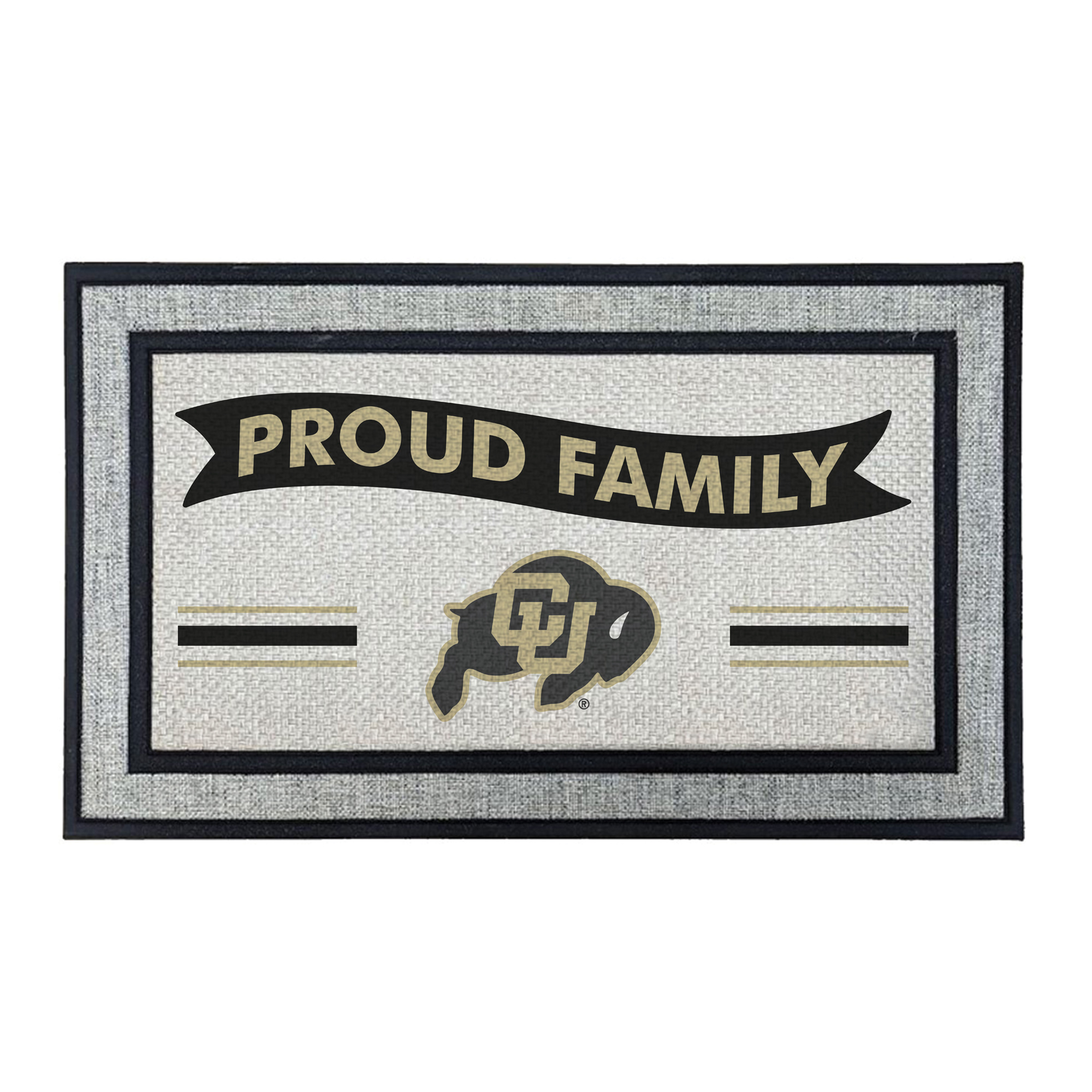 Jardine Colorado Buffaloes 18" x 30" Proud Family Doormat