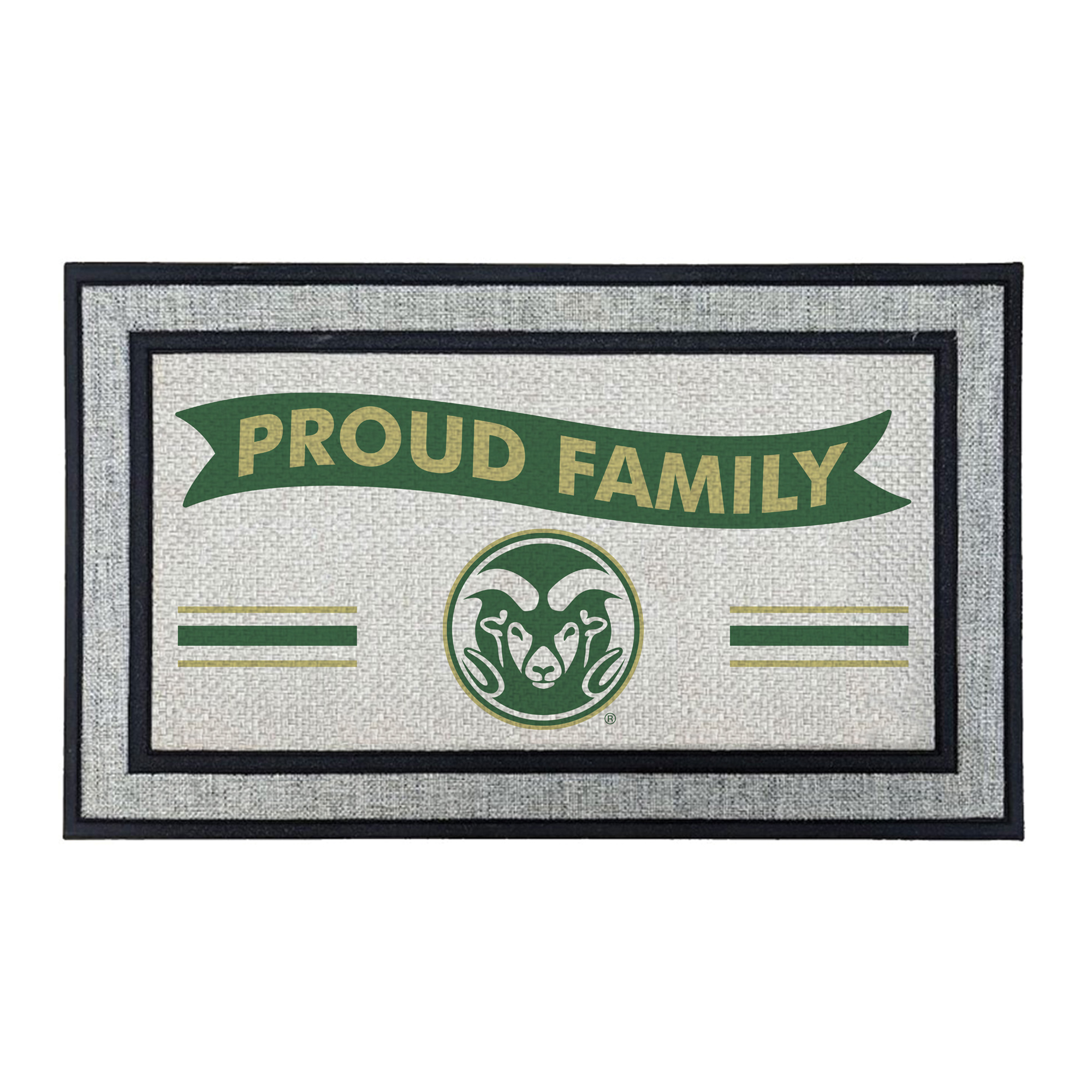 Jardine Colorado State Rams 18" x 30" Proud Family Doormat