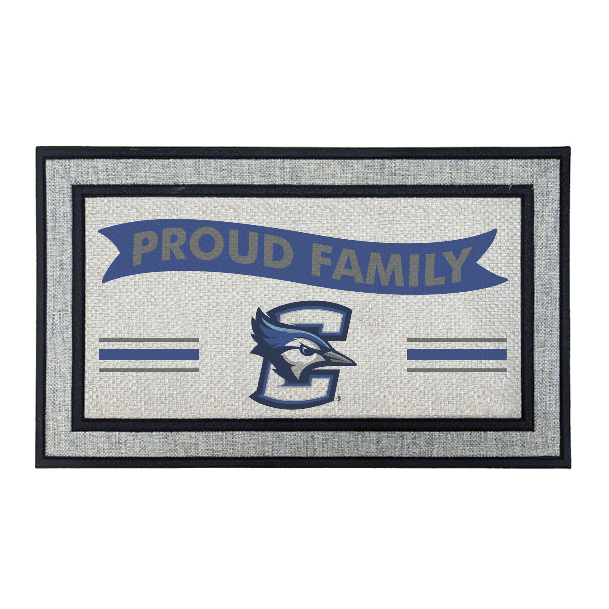 Jardine Creighton Bluejays 18" x 30" Proud Family Doormat