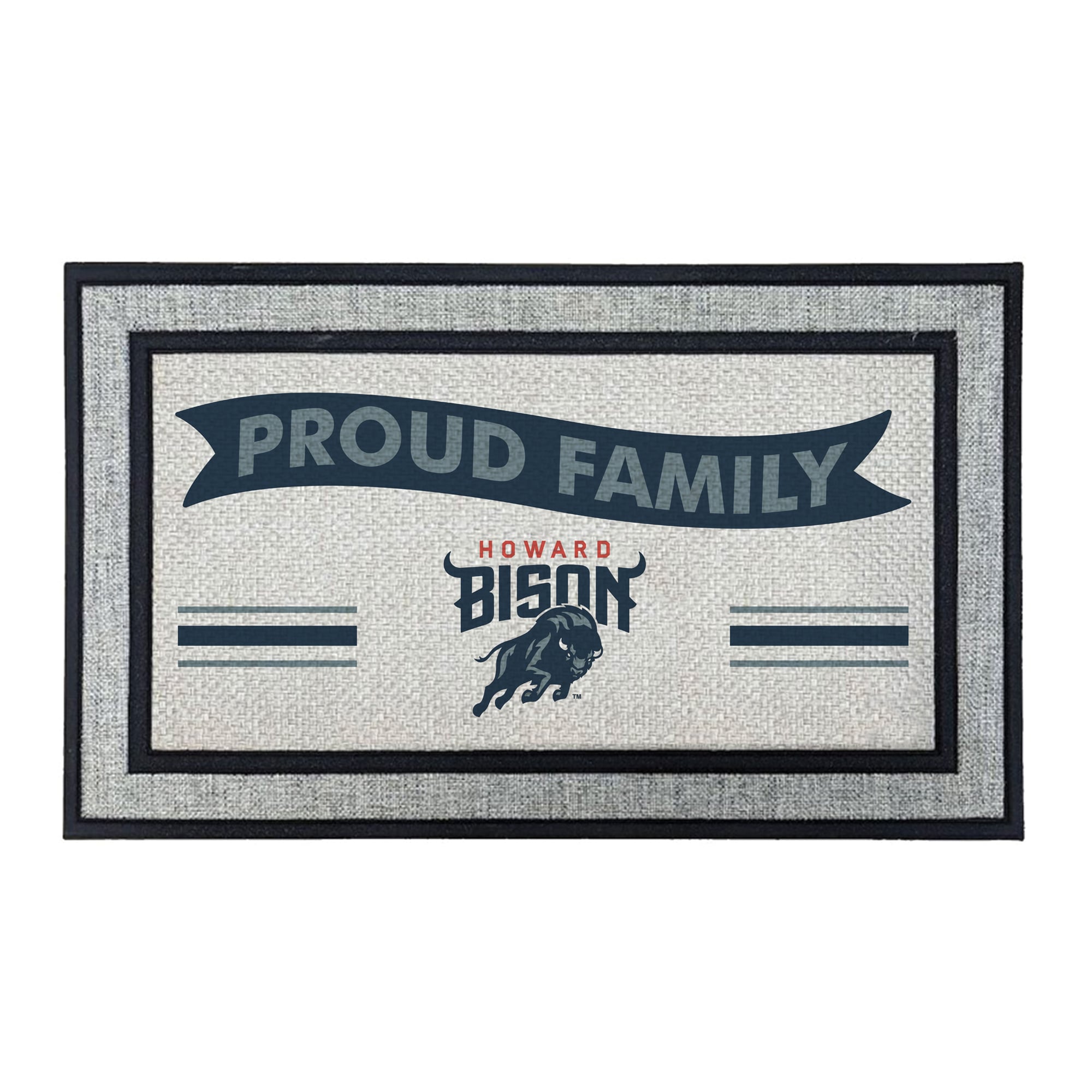 Jardine Howard Bison 18" x 30" Proud Family Doormat