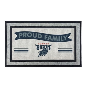 Jardine Howard Bison 18" x 30" Proud Family Doormat