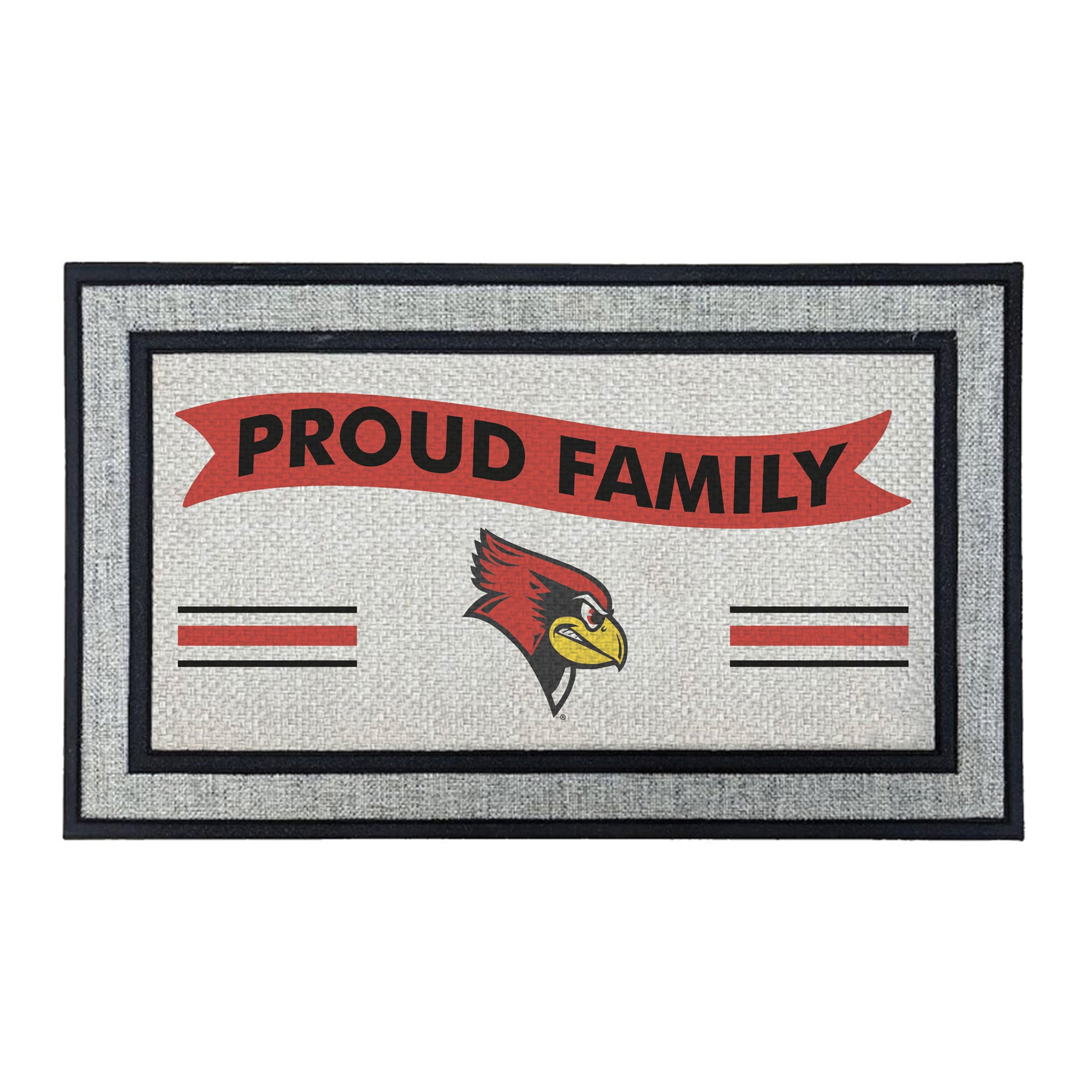 Jardine Illinois State Redbirds 18" x 30" Proud Family Doormat