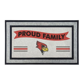 Jardine Illinois State Redbirds 18" x 30" Proud Family Doormat
