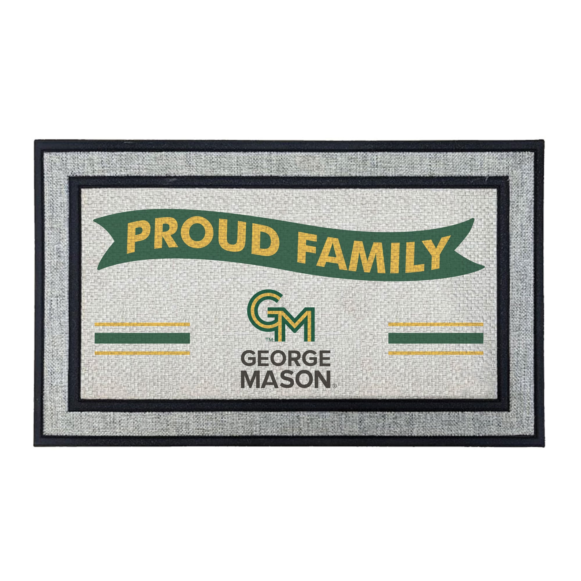 Jardine George Mason Patriots 18" x 30" Proud Family Doormat