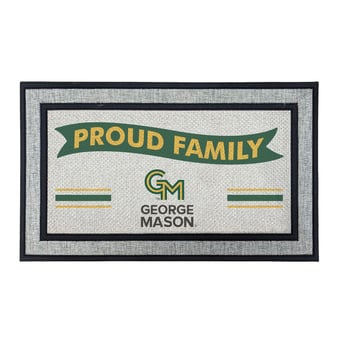 Jardine George Mason Patriots 18" x 30" Proud Family Doormat