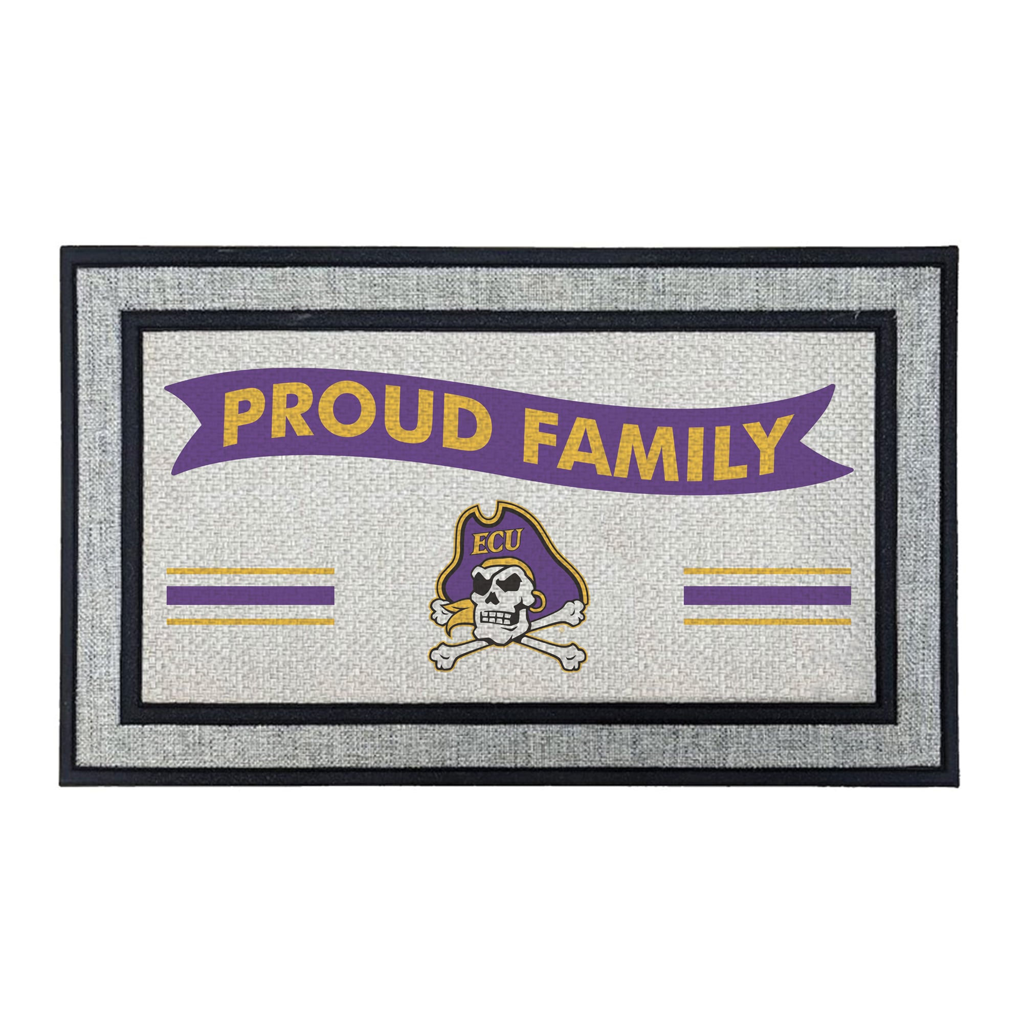 Jardine ECU Pirates 18" x 30" Proud Family Doormat