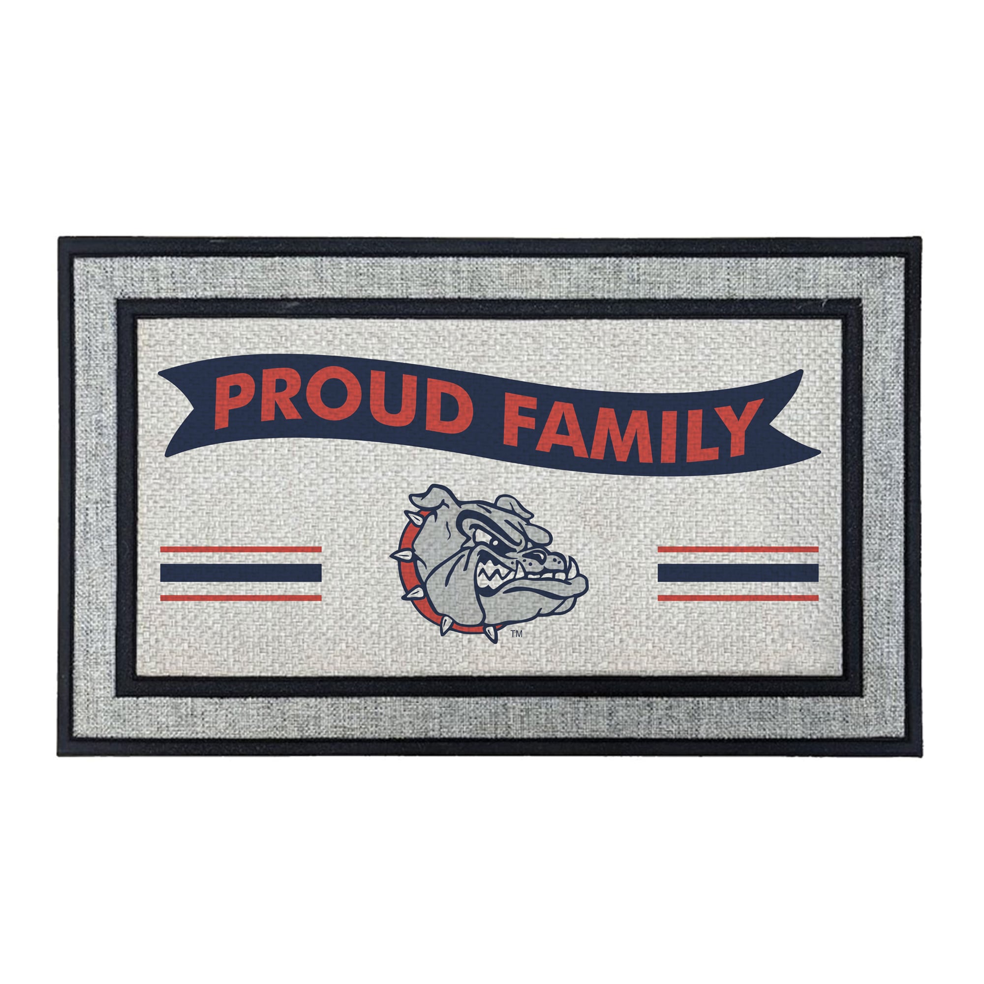 Jardine Gonzaga Bulldogs 18" x 30" Proud Family Doormat